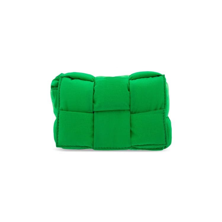 Bottega Veneta Candy Cassette Nylon Bag Parakeet