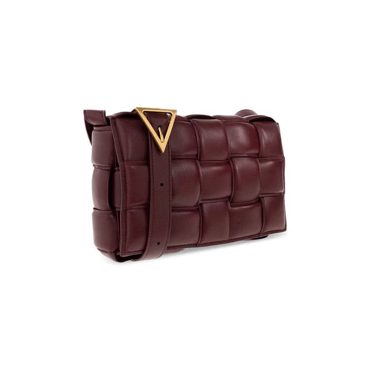 Bottega Veneta Padded Cassette Barolo/Gold