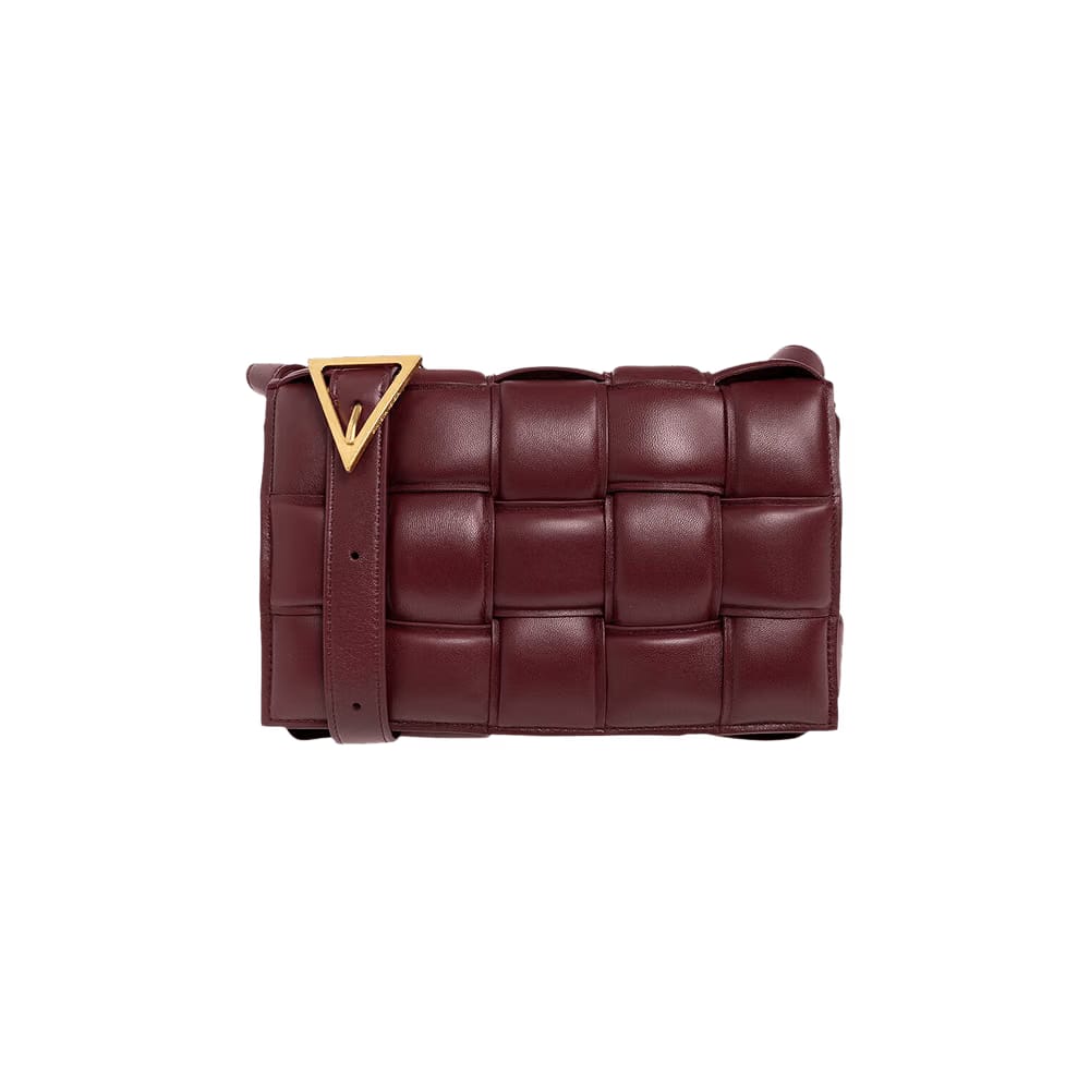 Bottega Veneta Padded Cassette Barolo/Gold