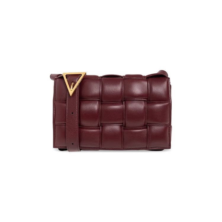 Bottega Veneta Padded Cassette Barolo/Gold