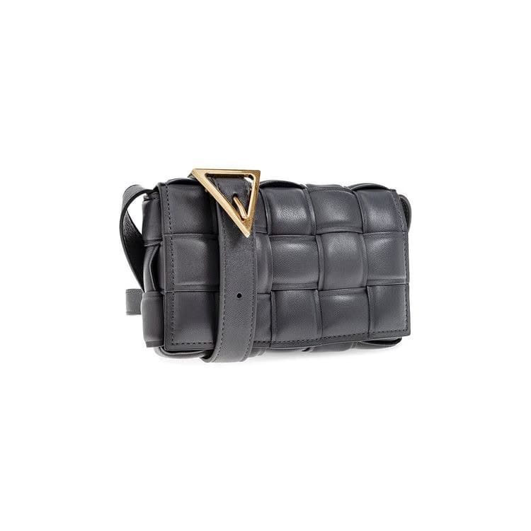 Bottega Veneta Mini Cassette Thunder/Gold