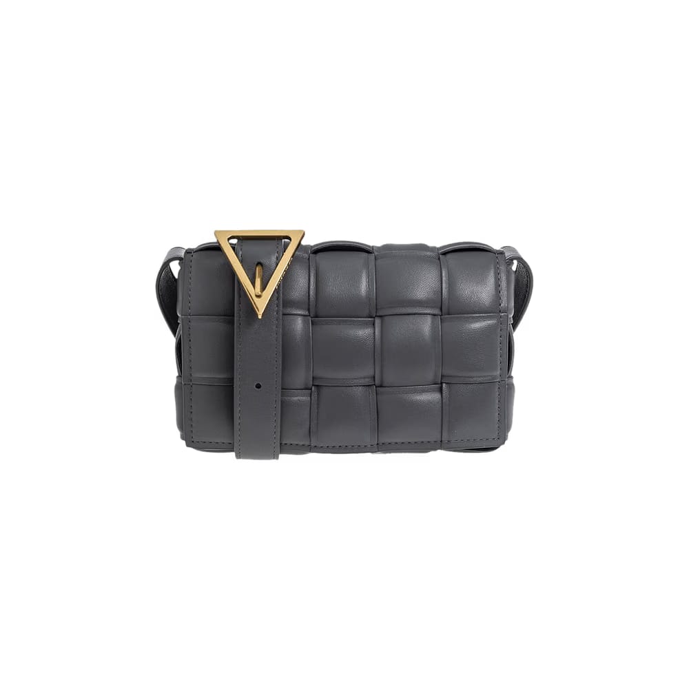 Bottega Veneta Mini Cassette Thunder/Gold