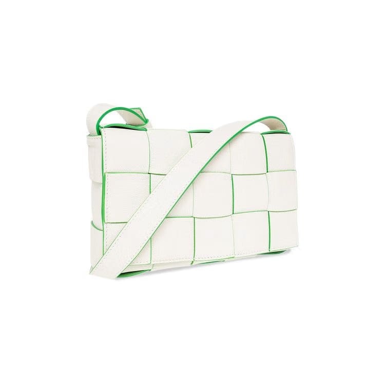 Bottega Veneta Cassette White/Parakeet
