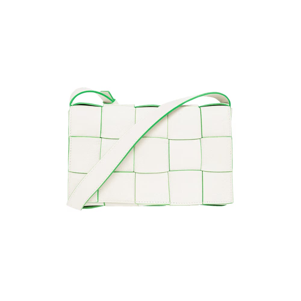 Bottega Veneta Cassette White/Parakeet