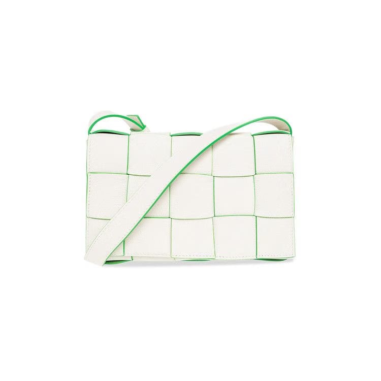 Bottega Veneta Cassette White/Parakeet