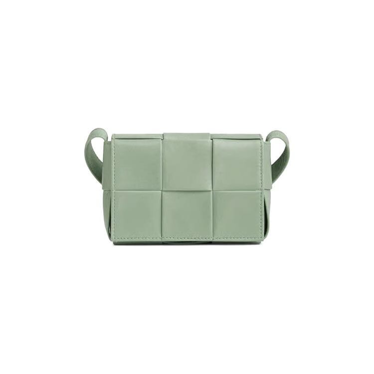 Bottega Veneta Mini Cassette Bag New Sauge/Silver