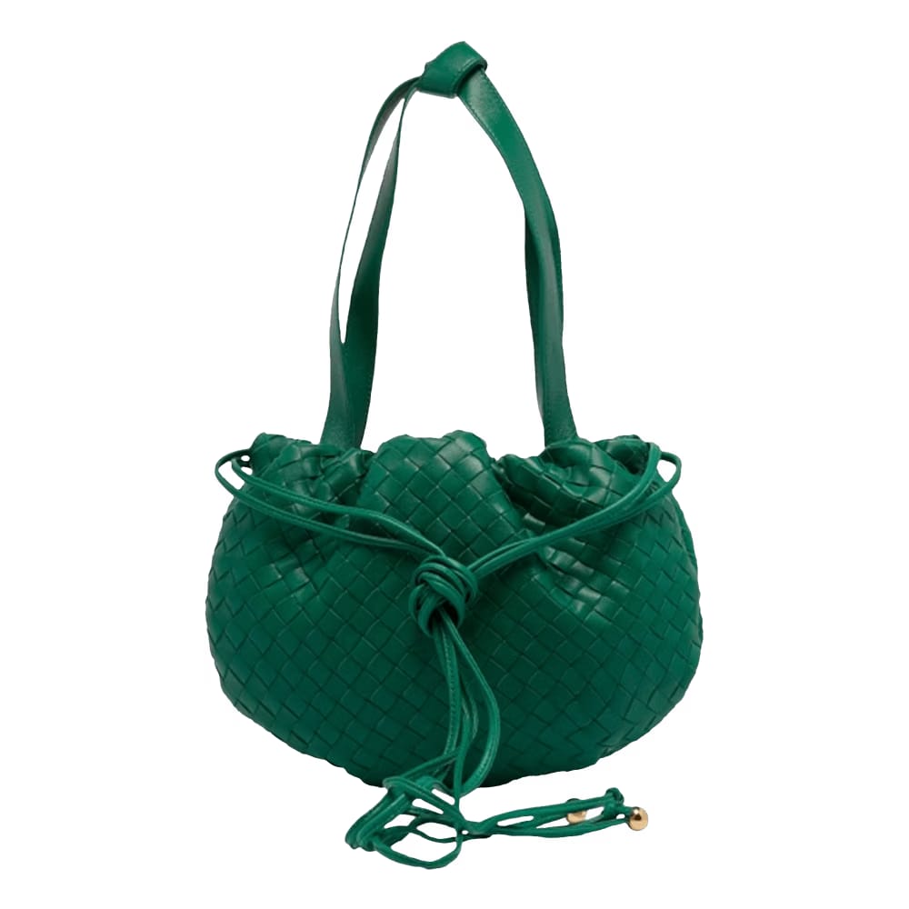 Bottega Veneta The Small Bulb Shoulder Bag Green