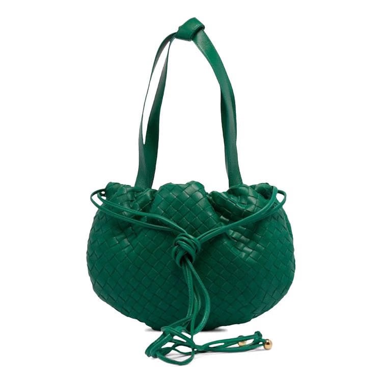 Bottega Veneta The Small Bulb Shoulder Bag Green