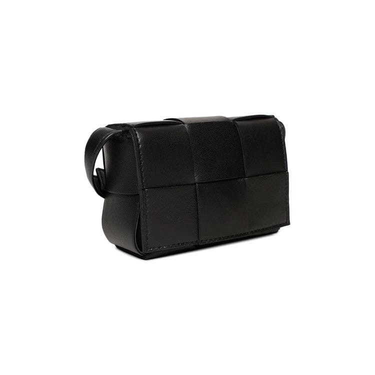 Bottega Veneta Mini Cassette Bag Black/Gold