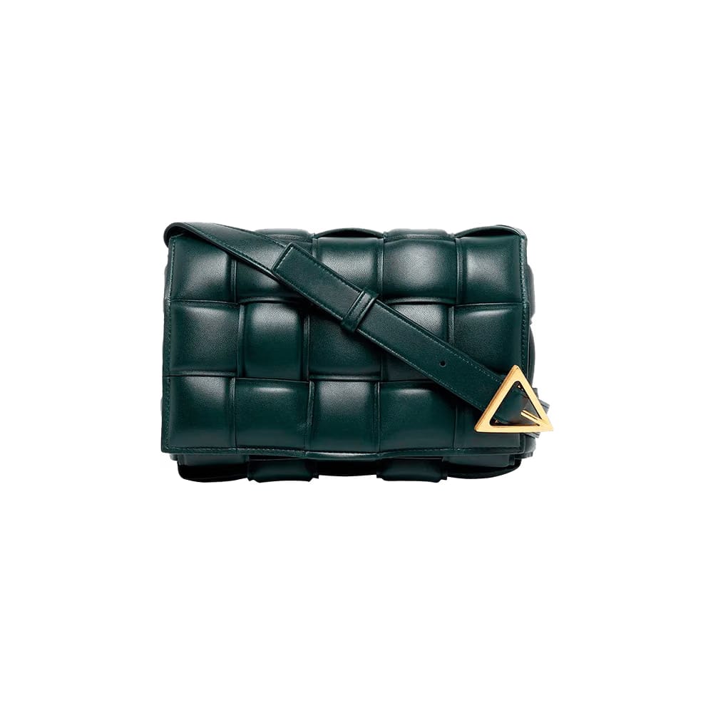 Bottega Veneta Small Padded Cassette Bag Inkwell/Gold