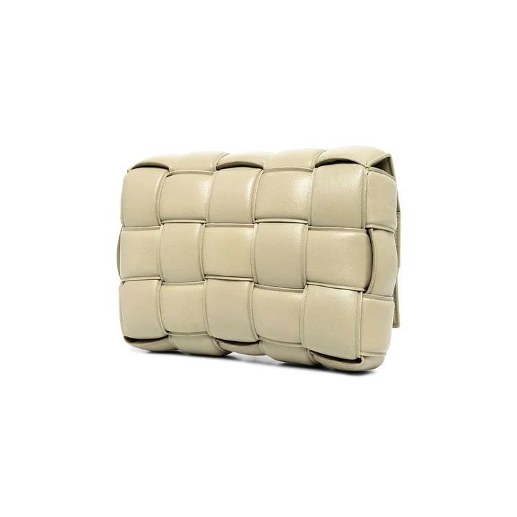 Bottega Veneta Small Padded Cassette Bag Travertine Gold