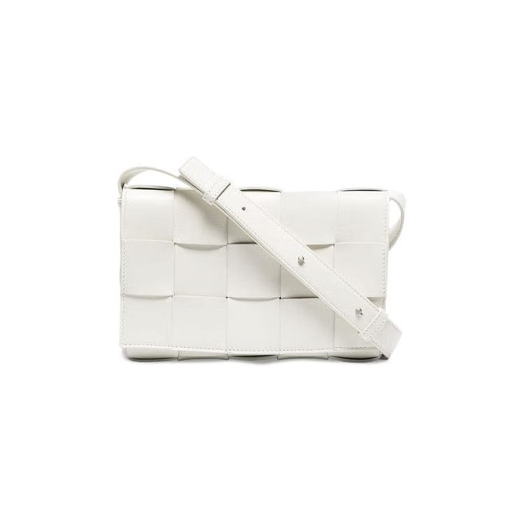 Bottega Veneta Cassette Bag White/Silver