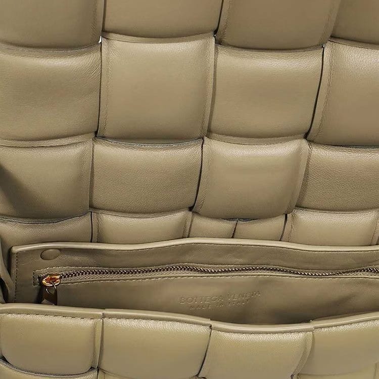 Bottega Veneta Padded Cassette Taupe/Gold