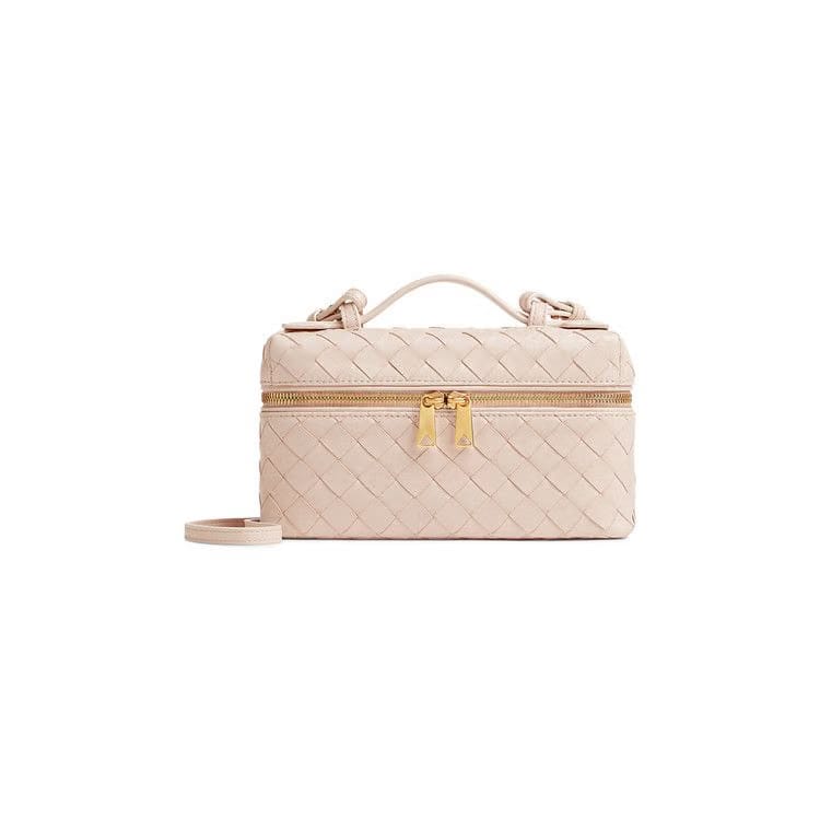 Bottega Veneta Bang Bang Vanity Case Cameo Gold