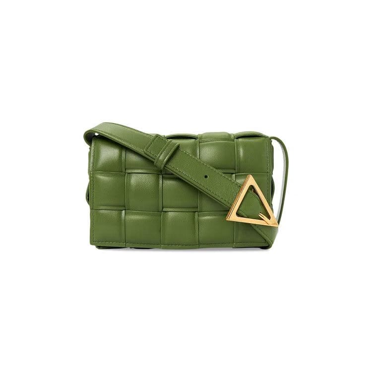 Bottega Veneta Small Padded Cassette Bag Avocado/Gold