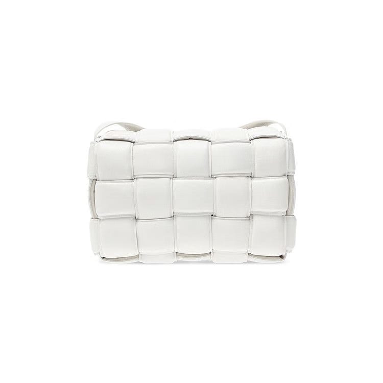 Bottega Veneta Padded Cassette Bag Chalk/Gold