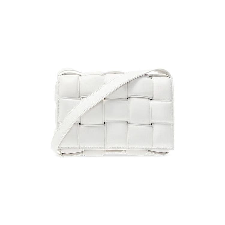 Bottega Veneta Padded Cassette Bag Chalk/Gold