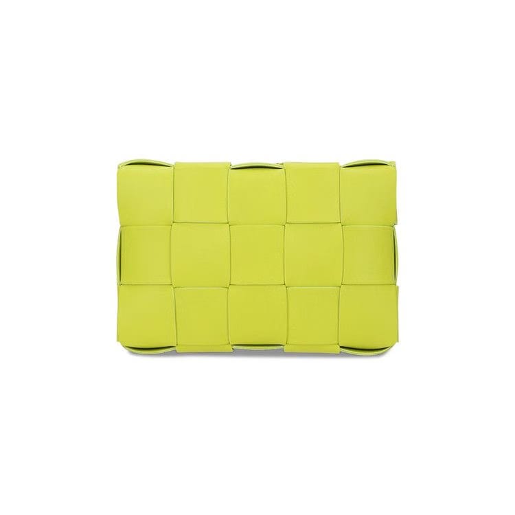 Bottega Veneta Cassette Bag Acid Kiwi/Silver
