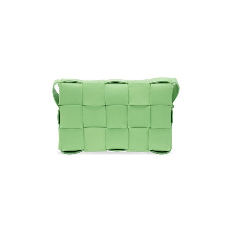 Bottega Veneta Cassette Bag Pistachio/Silver