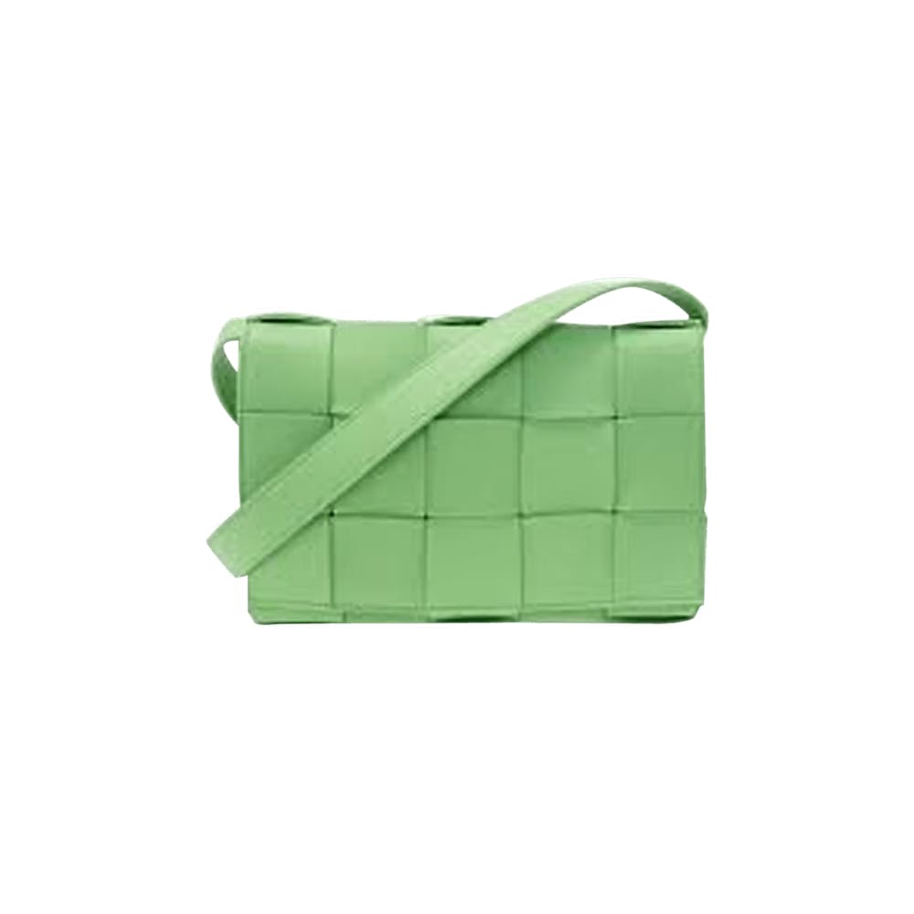 Bottega Veneta Cassette Bag Pistachio/Silver