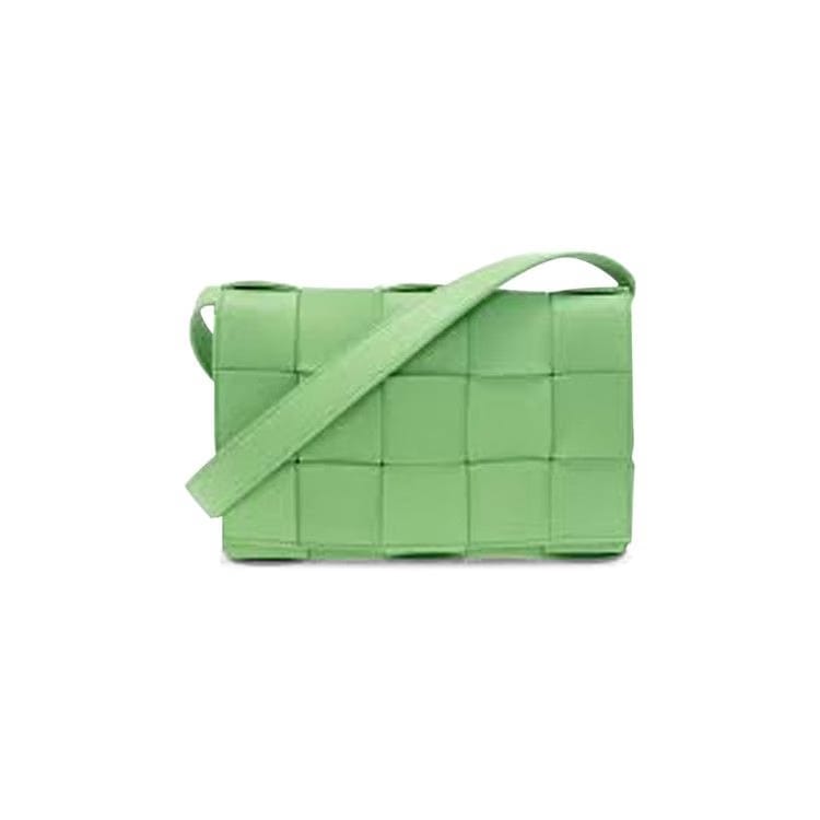 Bottega Veneta Cassette Bag Pistachio/Silver