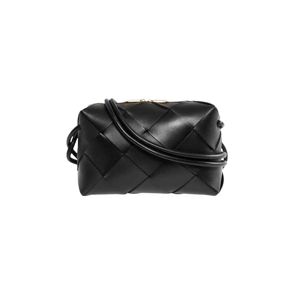 Bottega Veneta Small Cassette Camera Bag Black/Gold