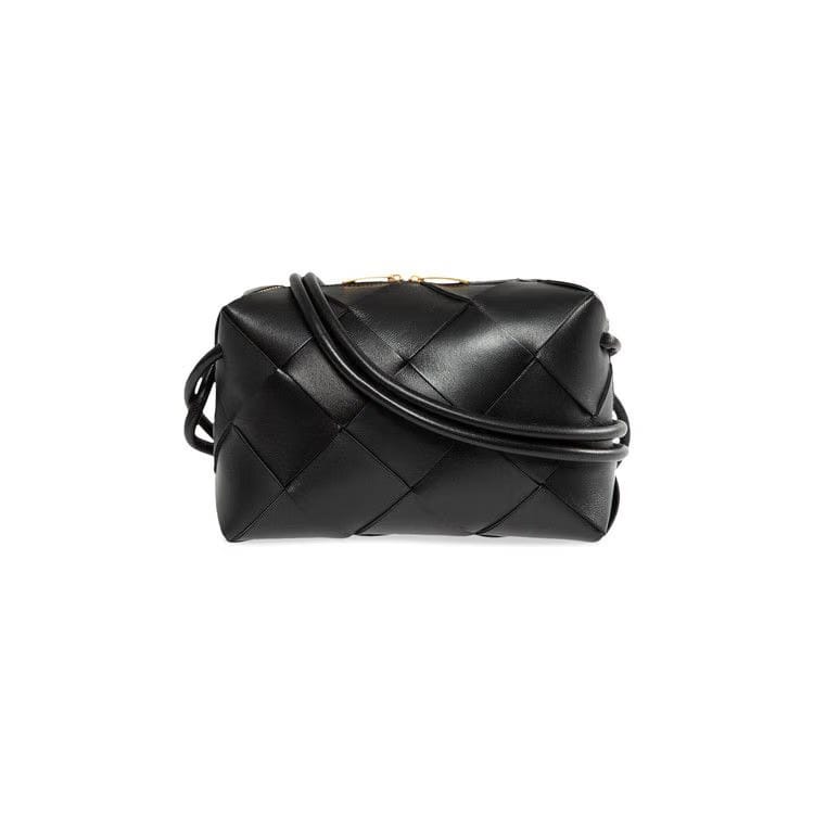 Bottega Veneta Small Cassette Camera Bag Black/Gold