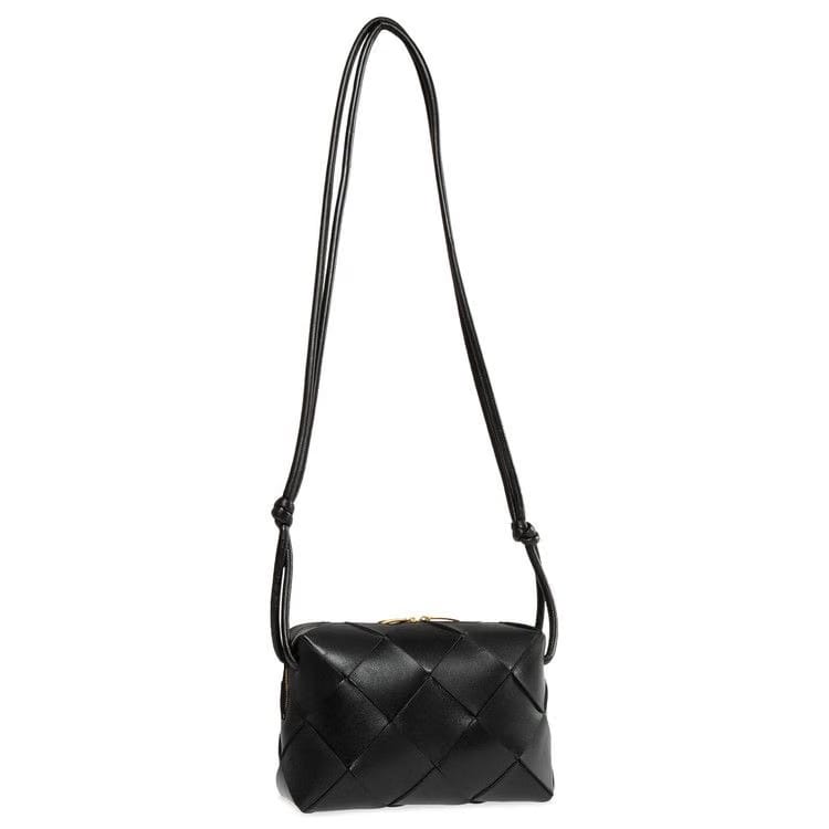 Bottega Veneta Small Cassette Camera Bag Black/Gold