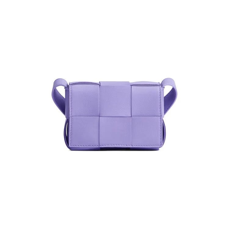 Bottega Veneta Mini Cassette Bag Wisteria/Silver