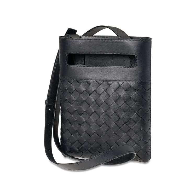 Bottega Veneta Mesh Crossbody Bag Blue