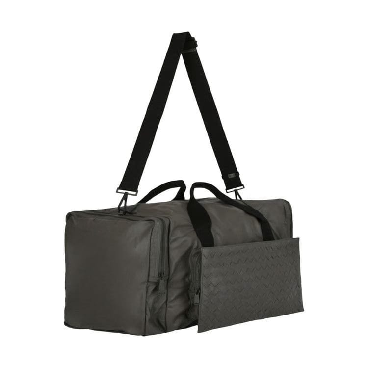 Bottega Veneta Leather Duffle Bag Black