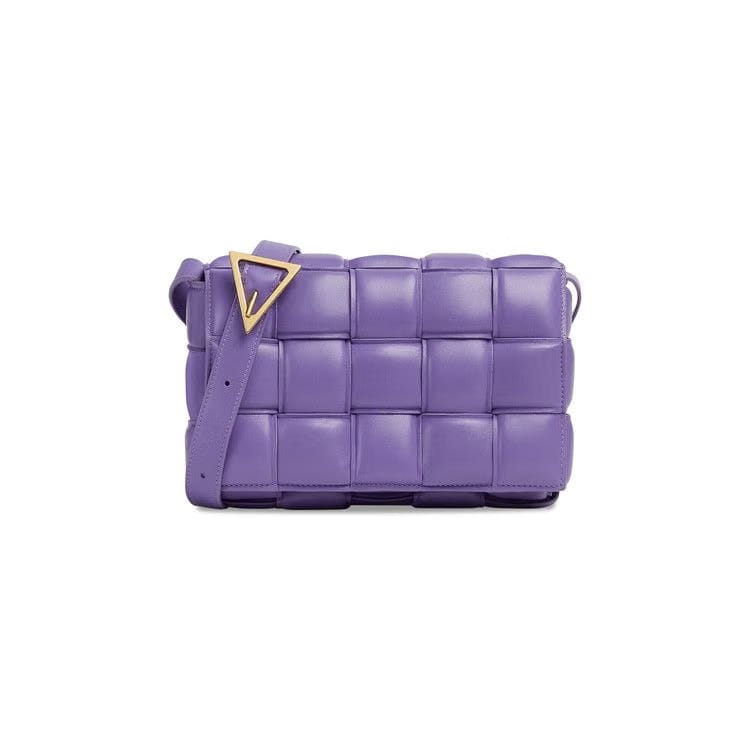 Bottega Veneta Padded Cassette Bag Purple/Gold