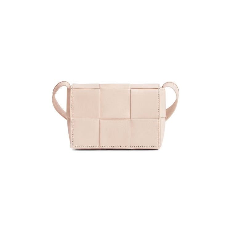 Bottega Veneta Mini Cassette Bag Melon/Washed Silver