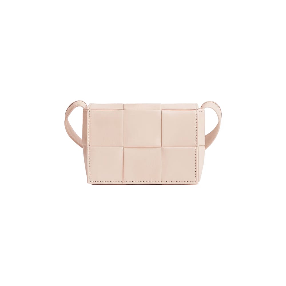 Bottega Veneta Mini Cassette Bag Melon/Washed Silver