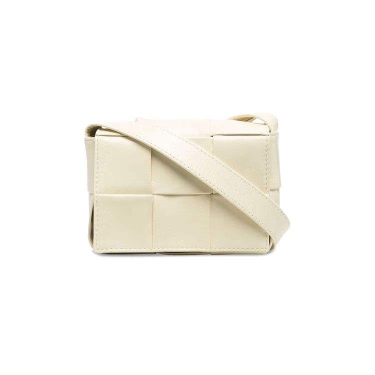 Bottega Veneta Mini Cassette Bag Zest/Washed Silver