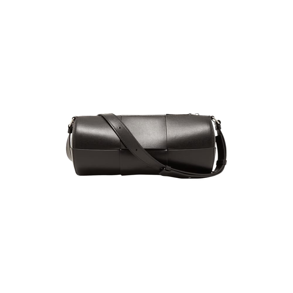 Bottega Veneta Medium Canette Bag Black/Silver