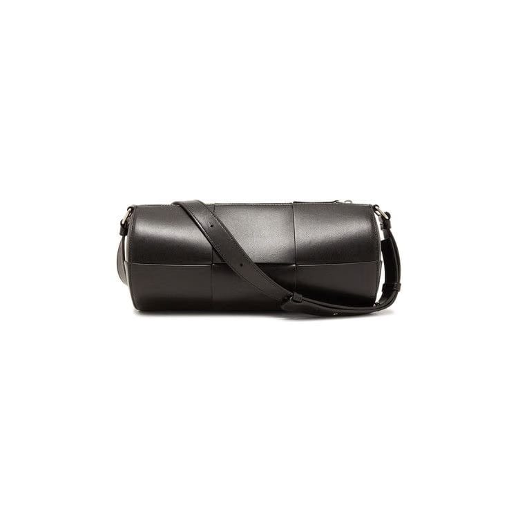 Bottega Veneta Medium Canette Bag Black/Silver