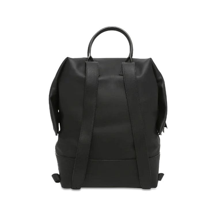 Bottega Veneta Leather Backpack Black