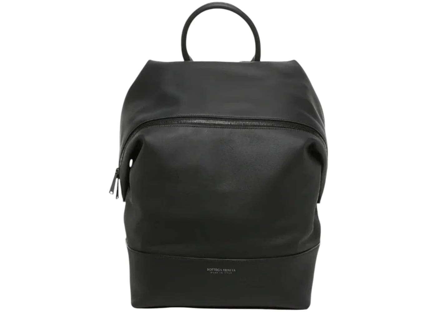 Bottega Veneta Leather Backpack Black