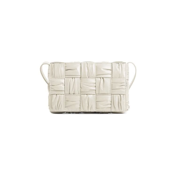 Bottega Veneta Cassette White/M Brass