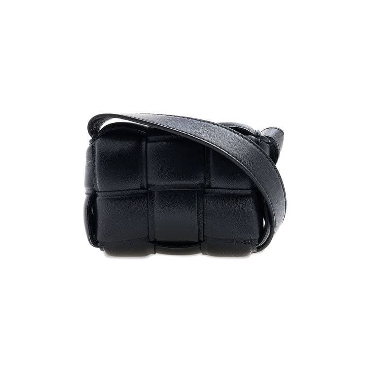 Bottega Veneta Padded Candy Cassette Bag Black/Gold