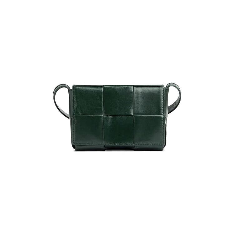 Bottega Veneta Mini Cassette Bag Raintree/Silver