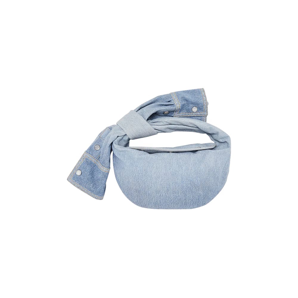 Bottega Veneta Mini Jodie Bag Blue Washed/Sunflower Pearl