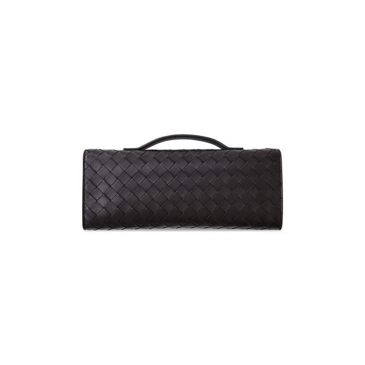 Bottega Veneta Andiamo Clutch Bag Fondant