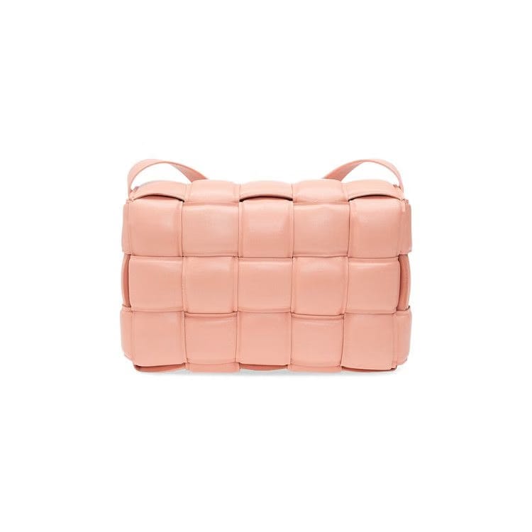 Bottega Veneta Padded Cassette Bag Peachy/Silver