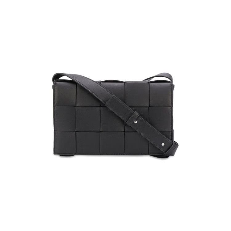 Bottega Veneta Cassette Bag Black/Silver