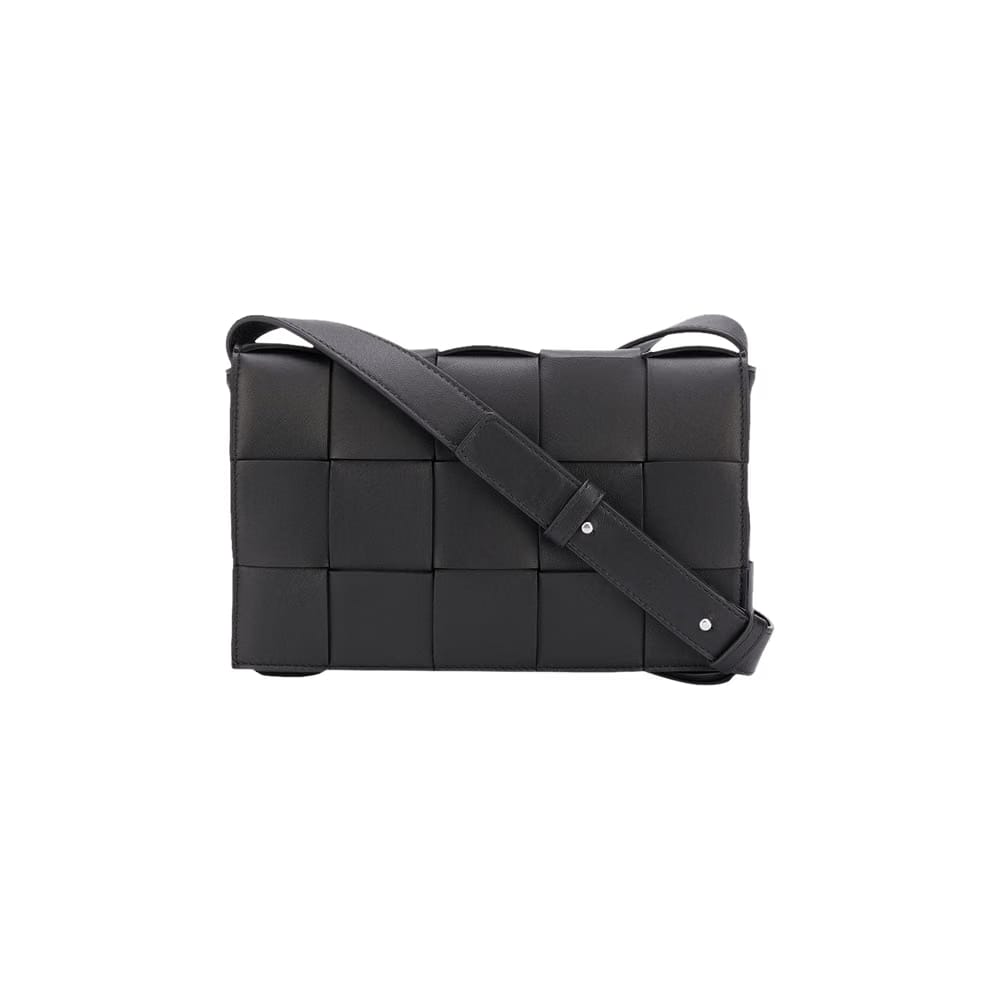Bottega Veneta Cassette Bag Black/Silver