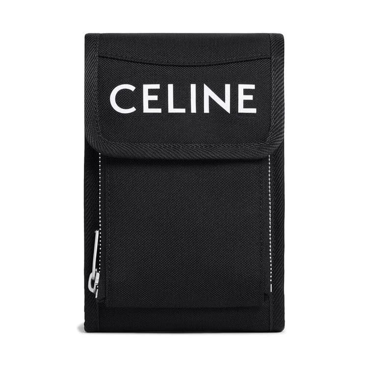 CELINE Trekking Phone Pouch Black