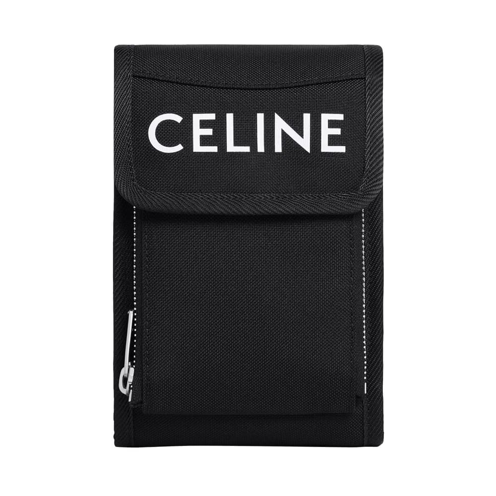 CELINE Trekking Phone Pouch Black