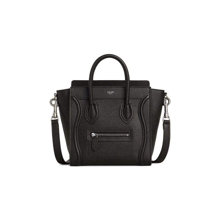 CELINE Nano Luggage bag Black